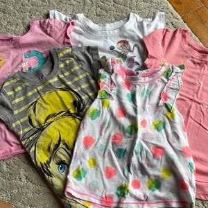 Bundle of 5 shirts size 4t